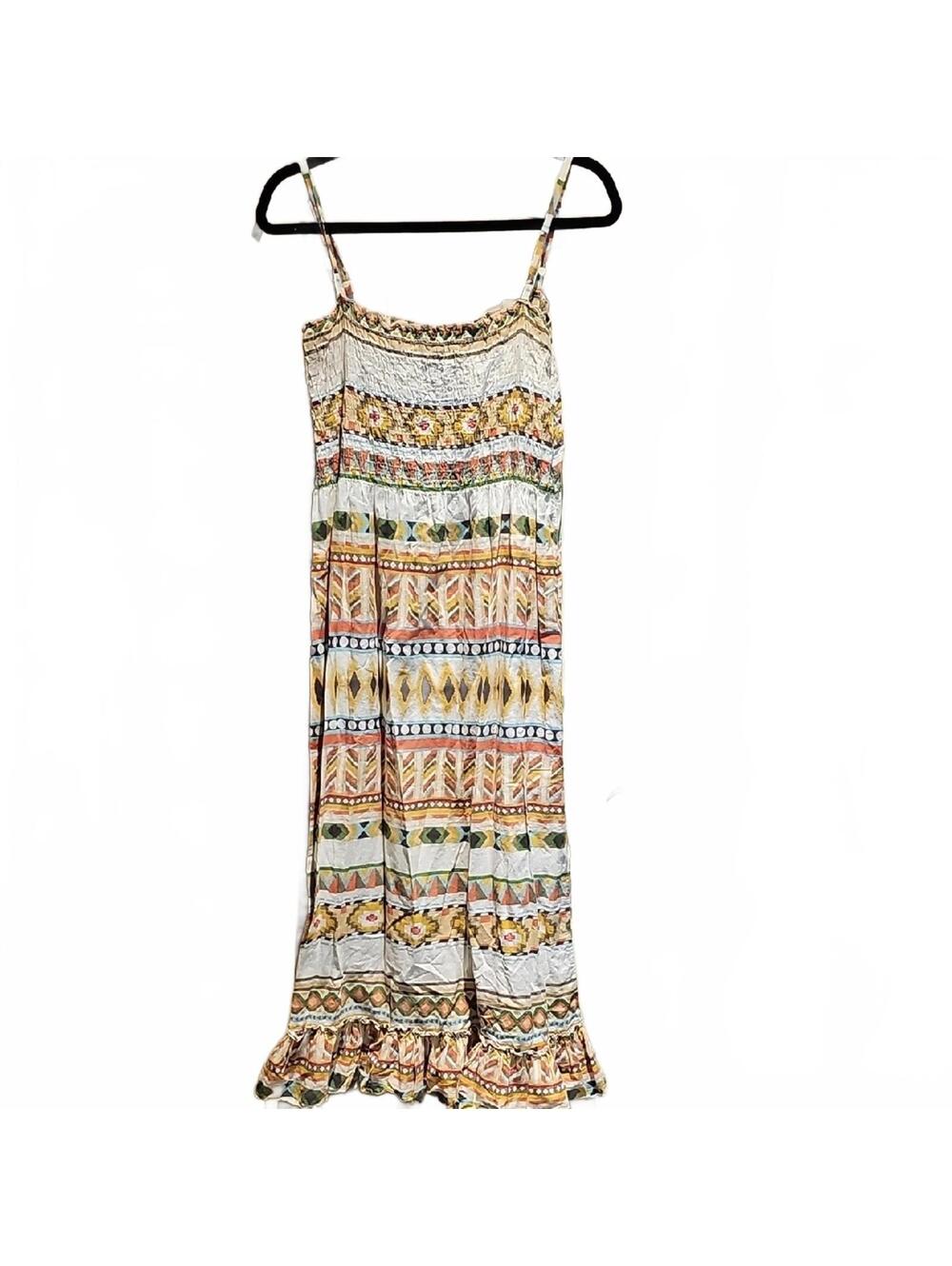Bohemian Multicolor Maxi Dress